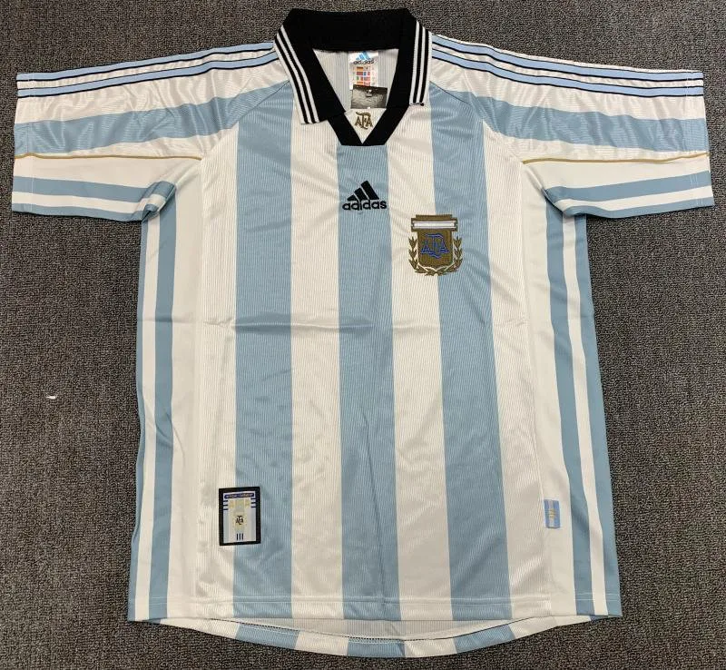 قميص منتخب الأرجنتين المنزلي القديم 1998 جودة تايلاندية — main view