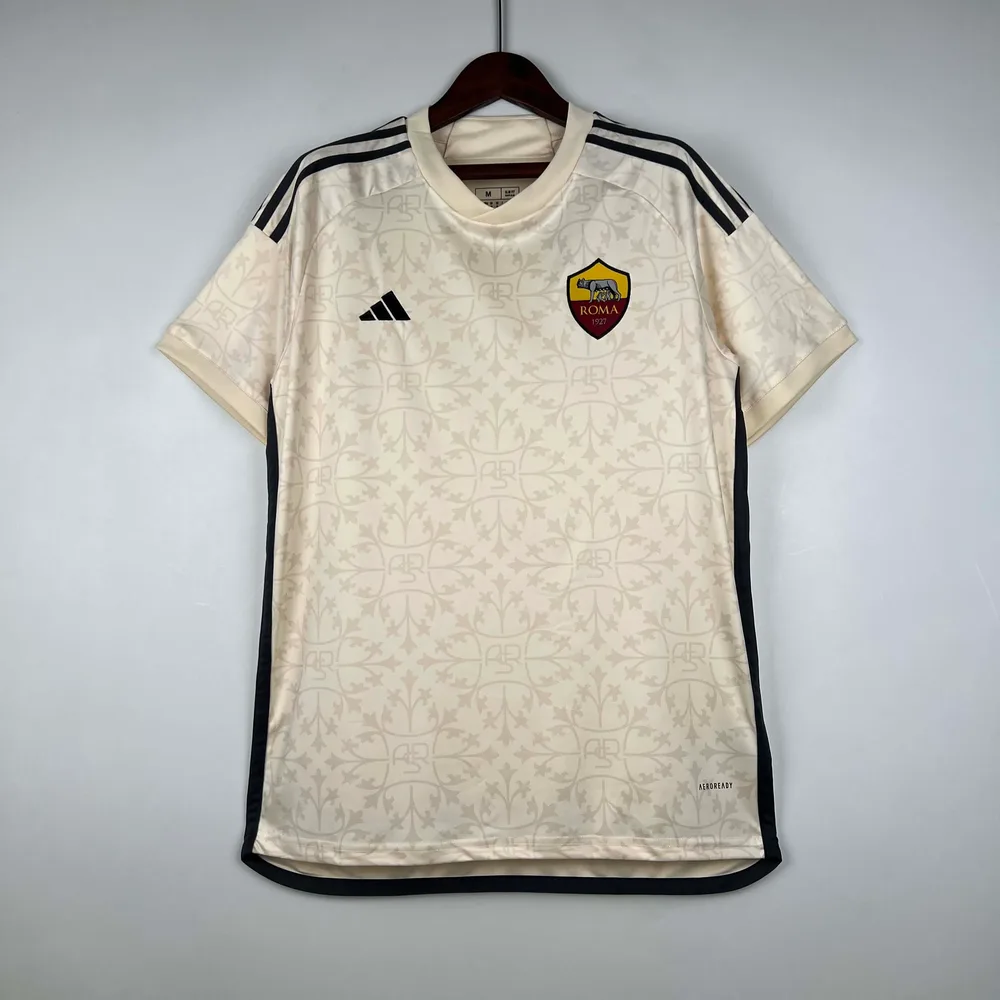 2023/2024 Roma Away Soccer Jersey (No sponsor) — main view