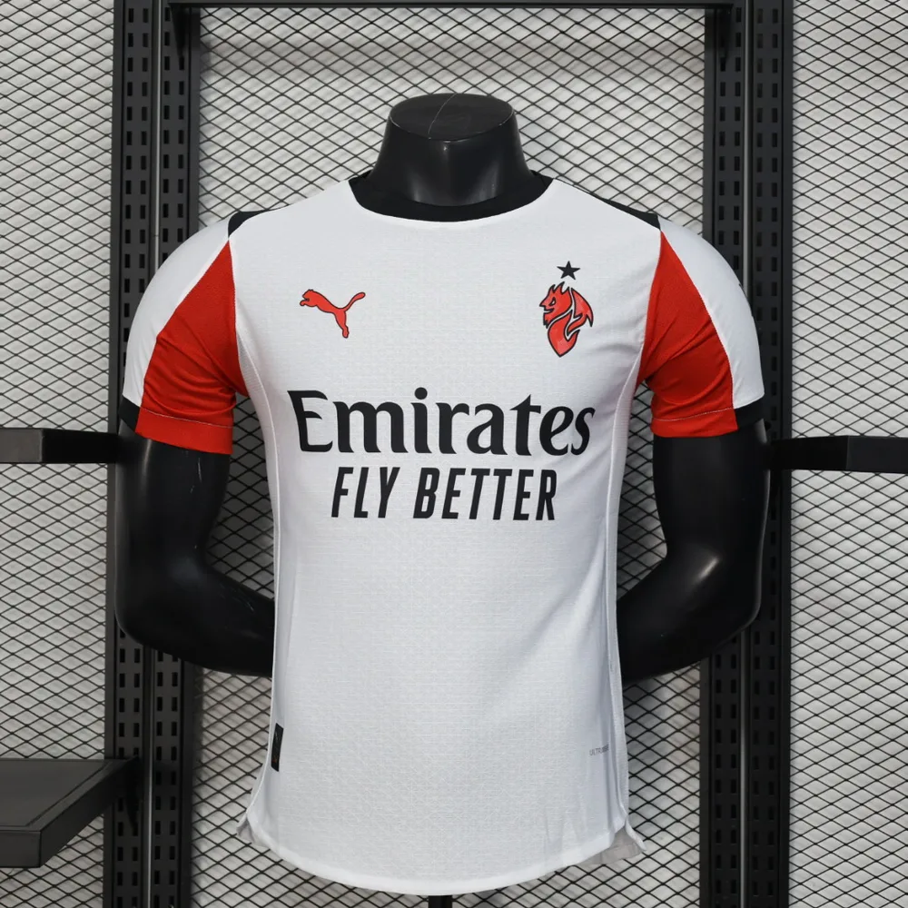 2025/2026 Version Joueur AC Milan Extérieur 01 Maillot de Football  — main view