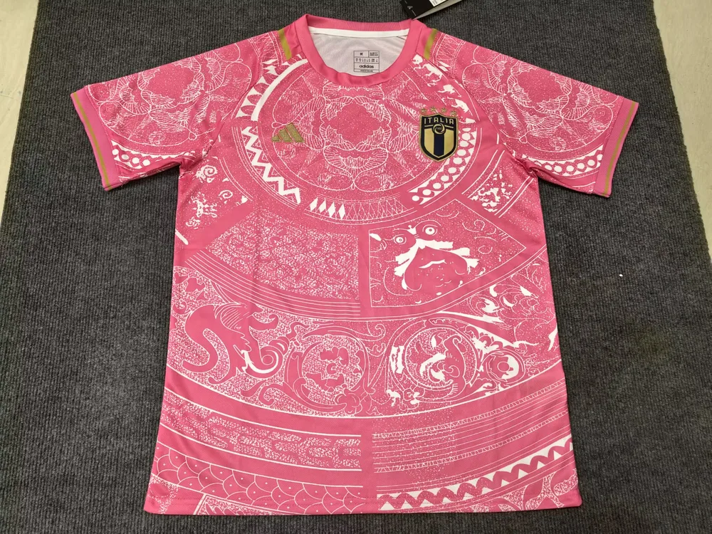 2024/2025 Italien Sonderedition pink Fußballtrikot  — main view