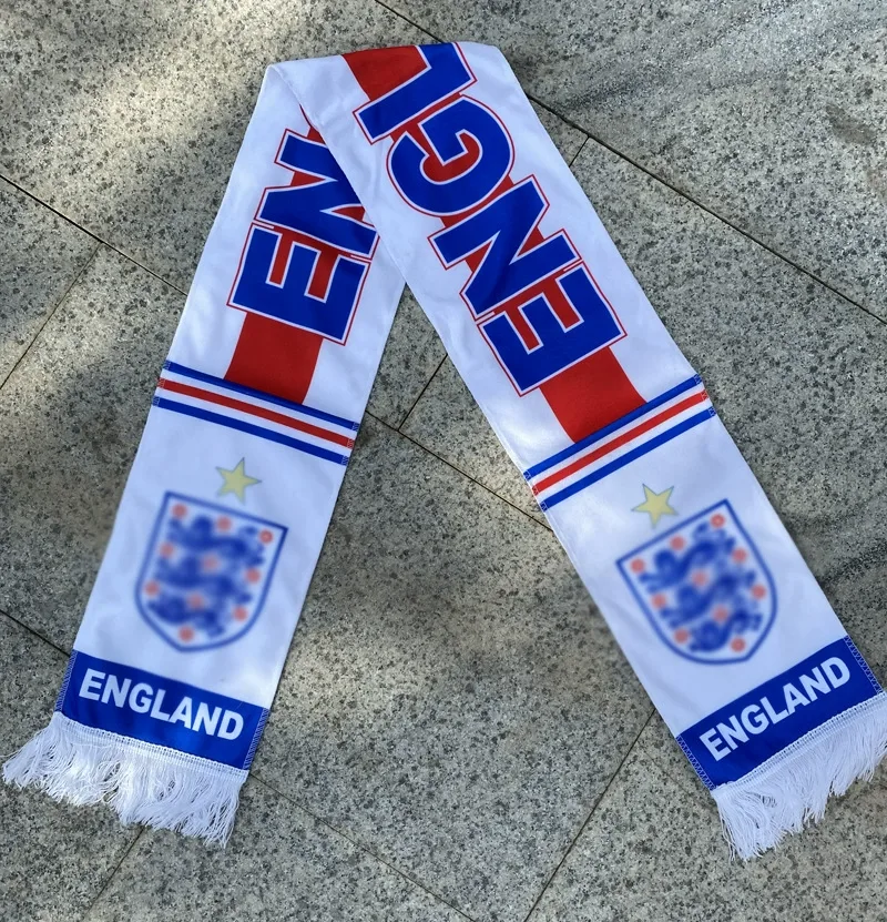 WM 2026 England Fan-Schal Weiß — main view