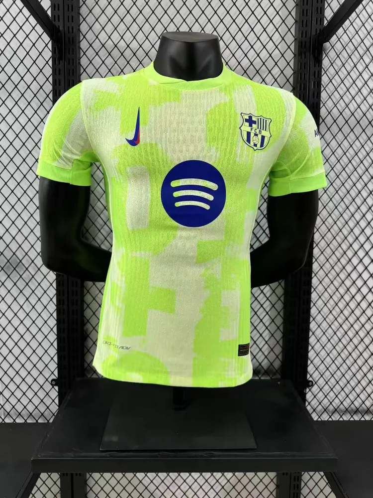Camiseta de Fútbol Tercera Visitante Versión Jugador Barcelona Sin Spotify 2024/2025  — main view