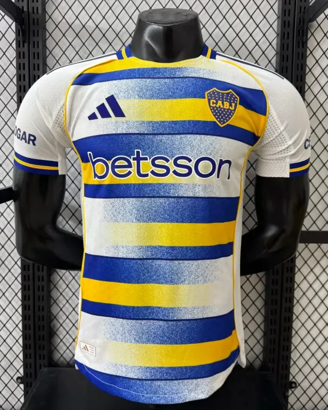 نسخة لاعب 2026/2027 Boca Juniors ثالث خارج الأرض قميص كرة قدم جودة تايلاندية  — main view
