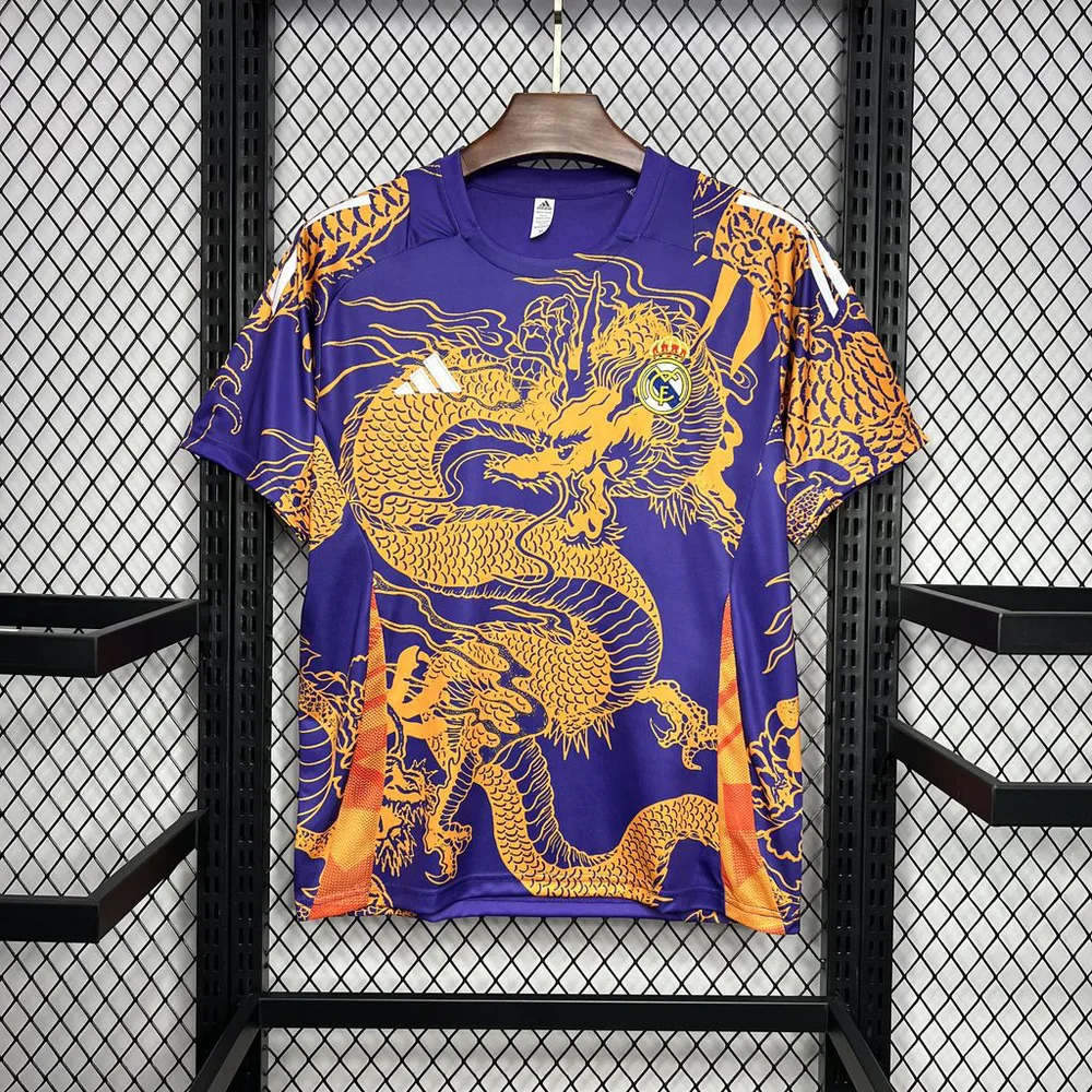 2024/2025 Real Madrid Lila Drachen Sonderedition Trikot  — main view