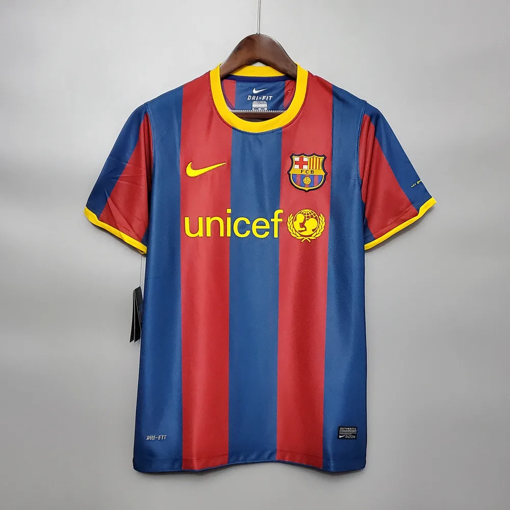 2010/2011 Retro Barcelona Home Football Shirt  — main view