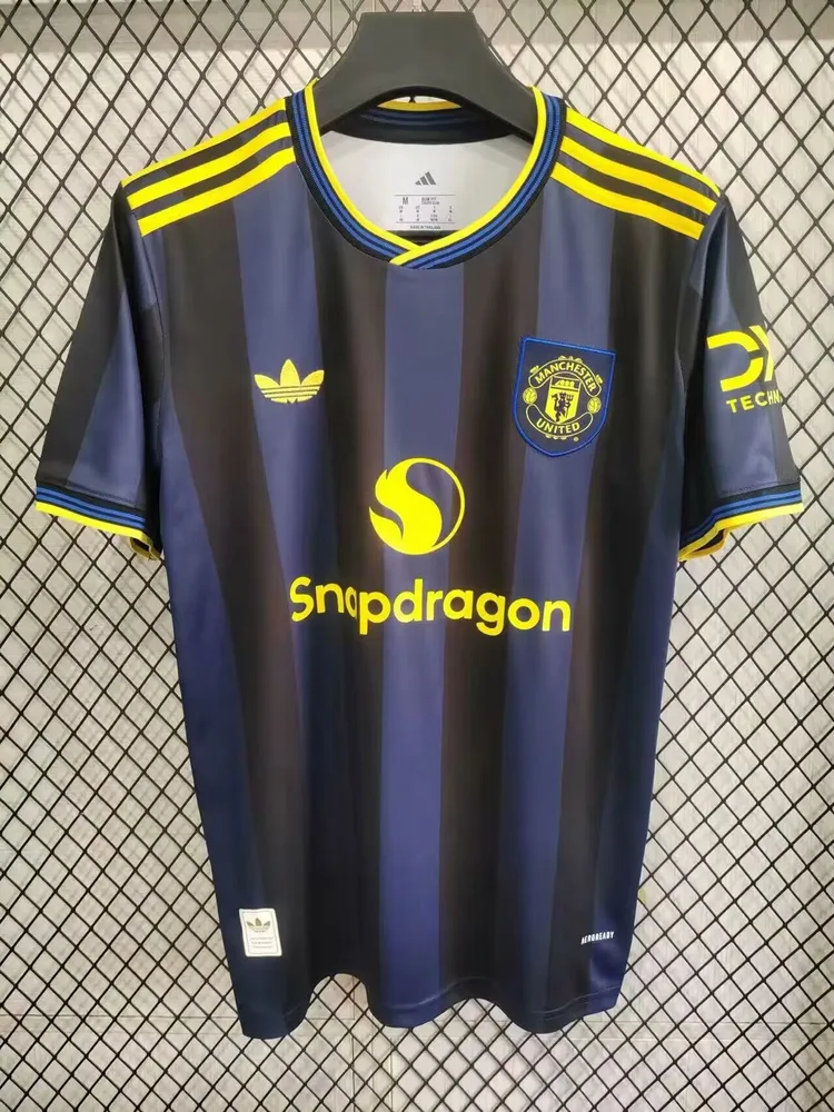 Camisa de Futebol Manchester United Third Away 2025/2026 Qualidade Tailândia — main view