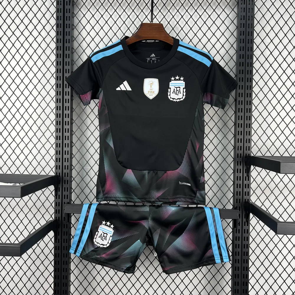 2026 Argentina Équipe Nationale Coupe du Monde Gardien de but AAA qualité fan Taille Enfant — main view