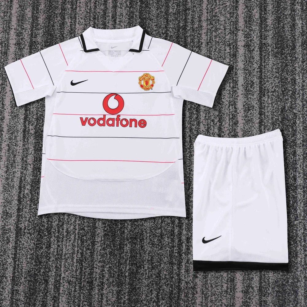 2003-2005 Retro Manchester United Camiseta Visitante  Talla Infantil — main view