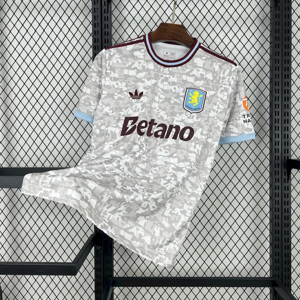 2025/2026 Aston Villa Tercera Equipación Visitante Camiseta de Fútbol  — main view
