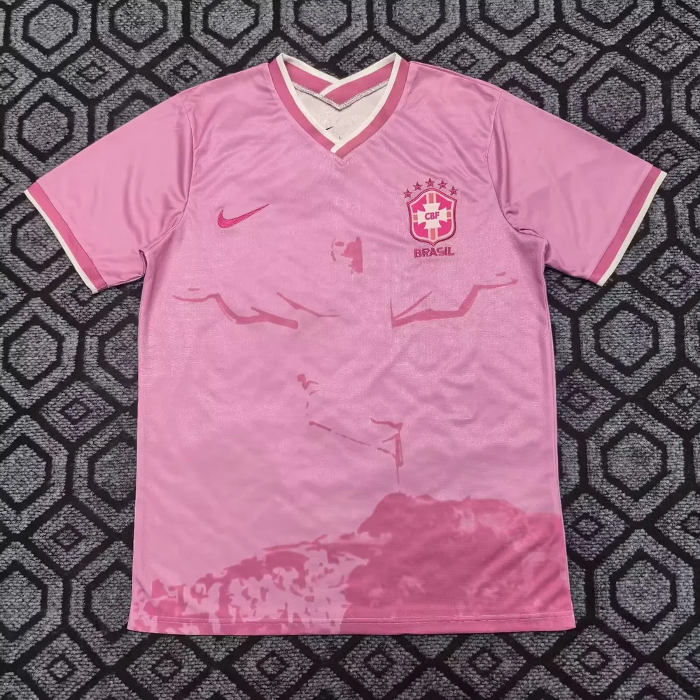 2025/2026 Brazil goddess Pink And Tender Football Jersey  — main view