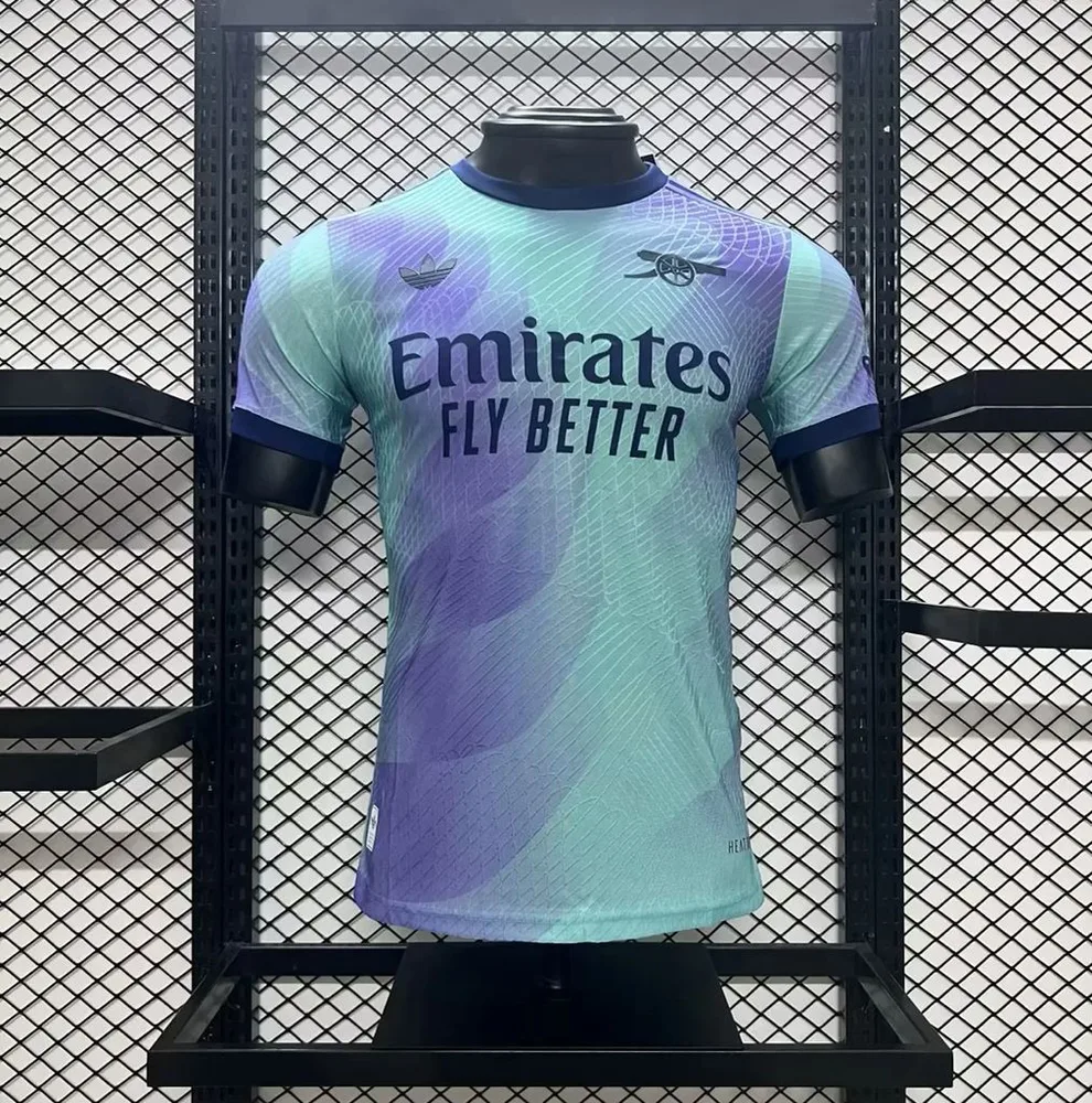 2024/2025 Player Version Arsenal Third Away Football Shirt  — main view