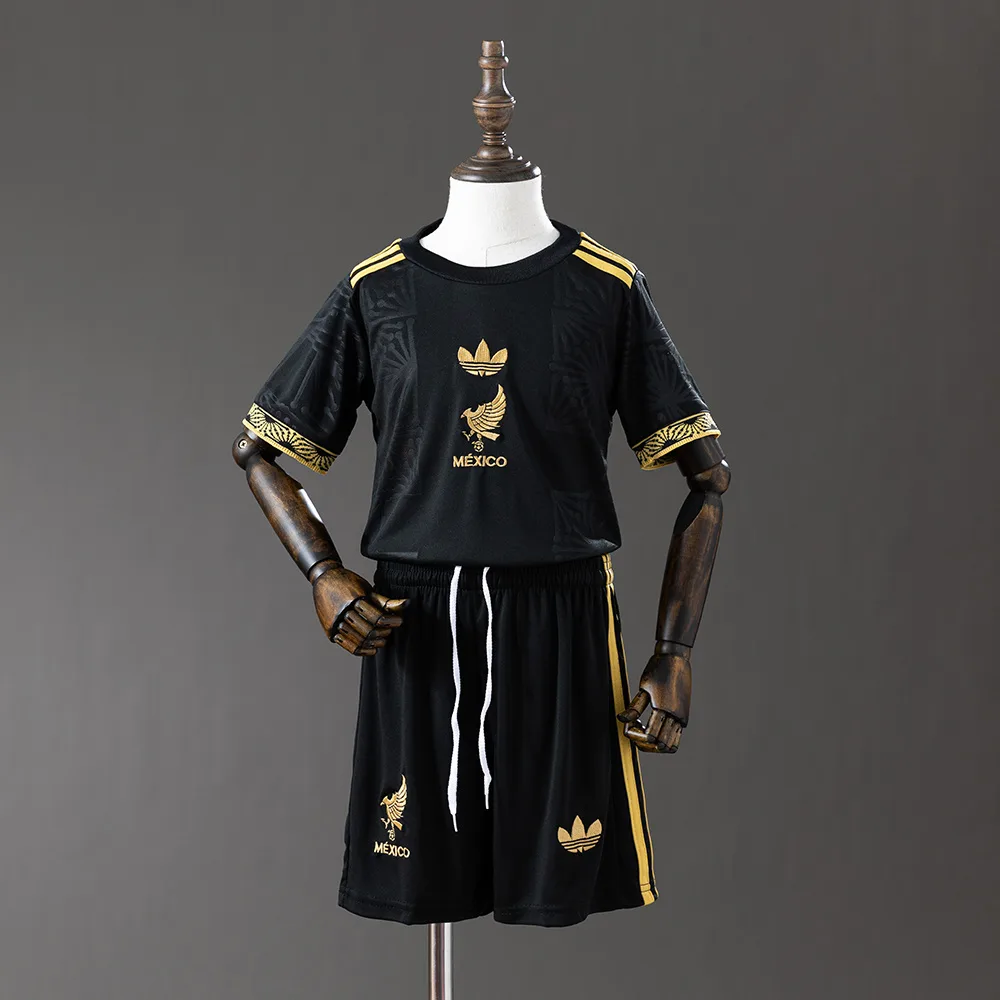 2025 Mexiko National Heim-Fußballtrikot AAA Fan-Qualität Kindergröße — main view