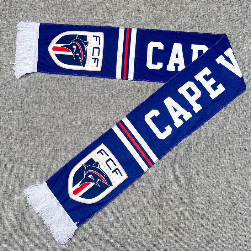 2026 World Cup Cape Verde Fan Soccer Scarf — main view