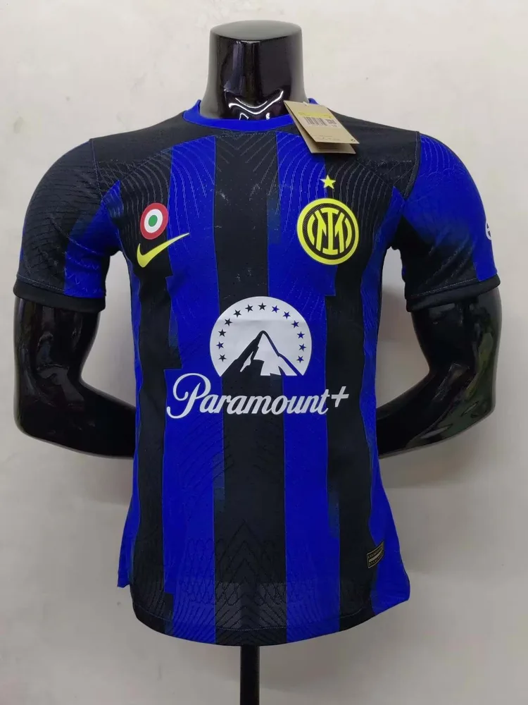 2023/2024 Spielerversion Inter Mailand Heim Fußballtrikot AAA fan-gradät — main view