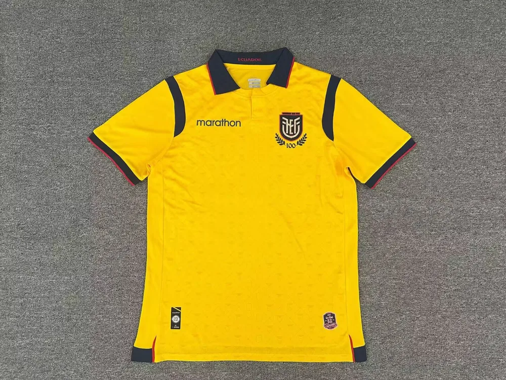 2025/2026 Ecuador Nationalmannschaft Auswärts Fußballtrikot AAA fan-gradät — main view