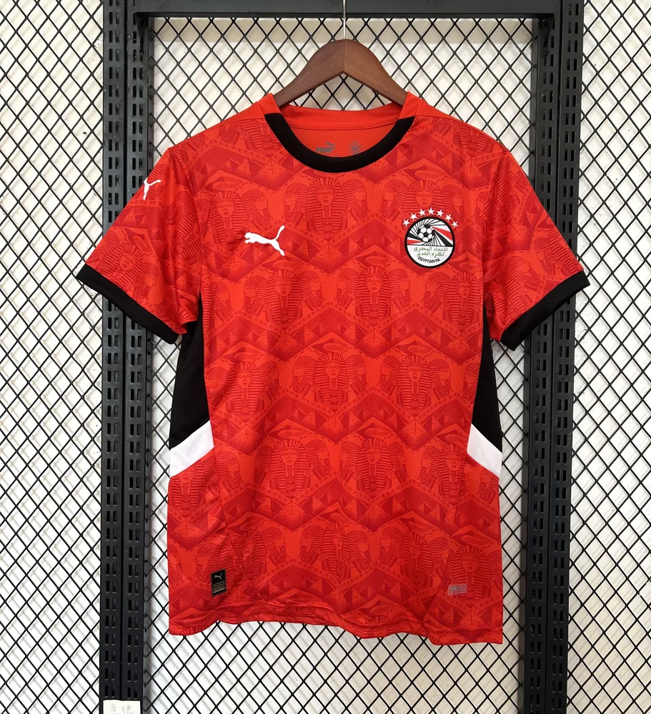 2025 Maillot Entraînement Domicile Égypte AAA qualité fan — main view