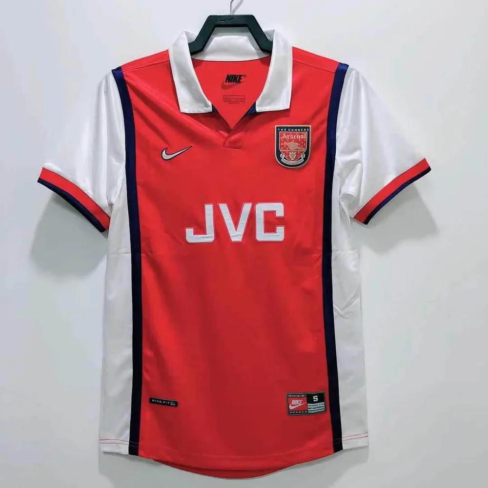 Camisa de Futebol Retro Arsenal Home 1998/1999  — main view