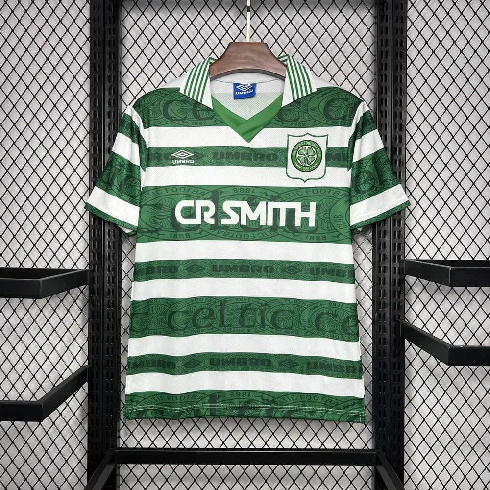 1995/1997 Retro Celtic Heim Fußballtrikot  — main view