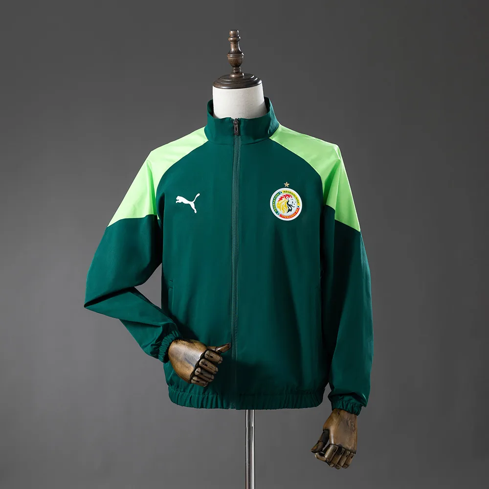 2026 Senegal National Team Windbreaker -Dark Green — main view