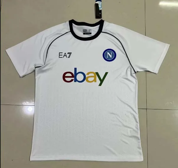 2023/2024 Napoli Training Wear white Soccer Jersey  — main view
