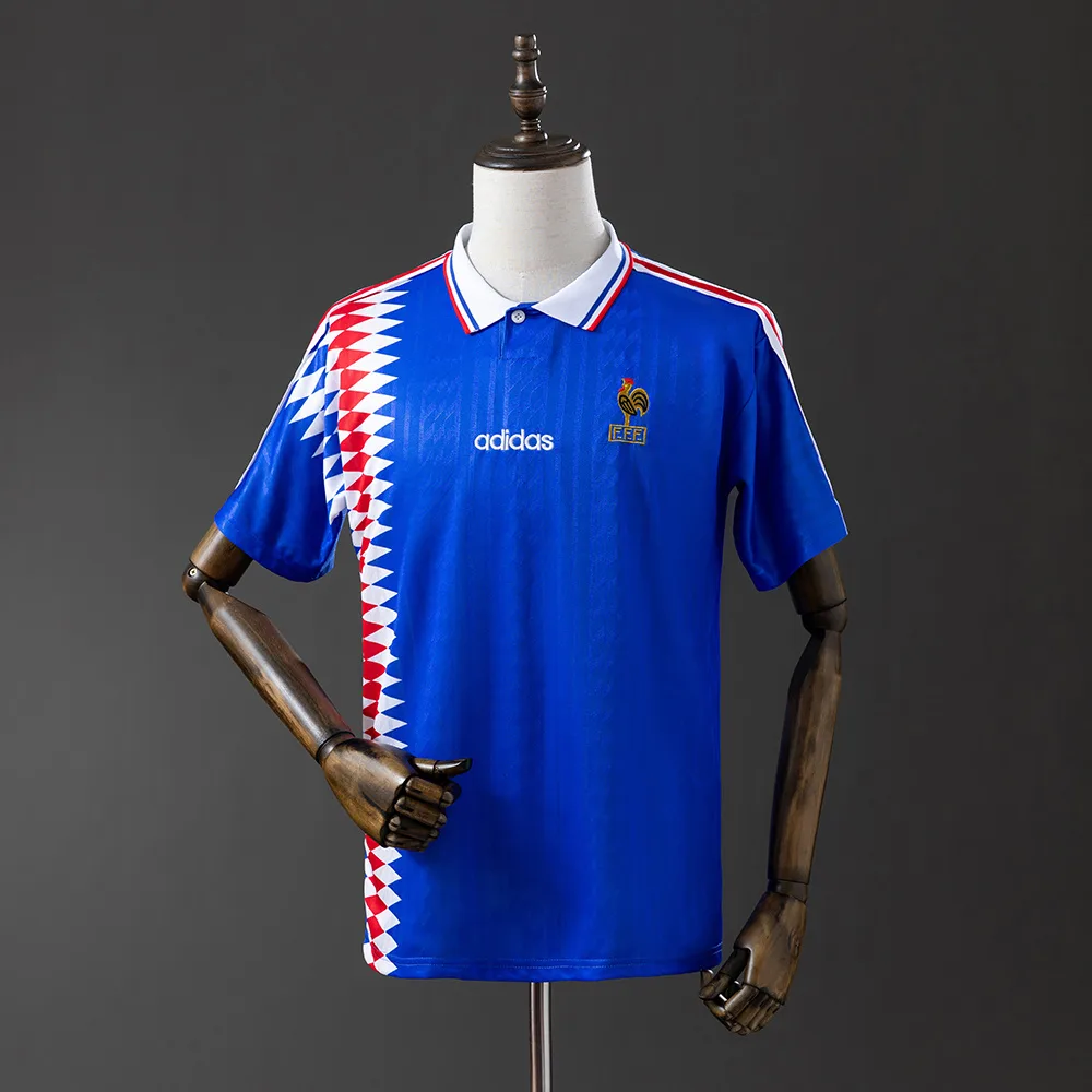 1994 Retro Frankreich Heimtrikot — main view