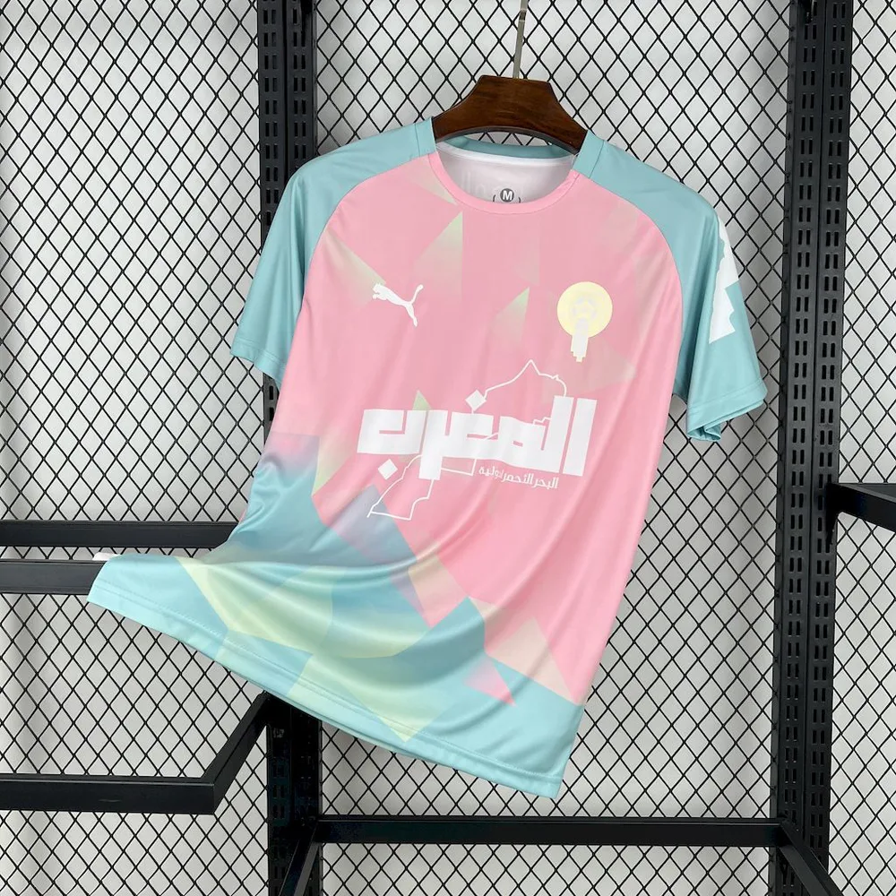 2025/2026 Morocco National Team Special Edition Pink Jersey  — main view