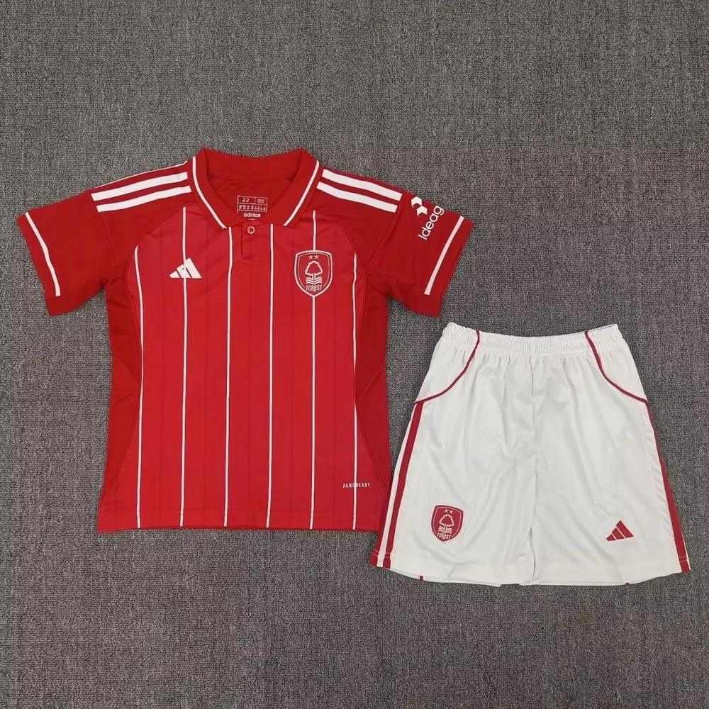 2025/2026 Nottingham Forest Home Football Jersey  Kids Size — main view