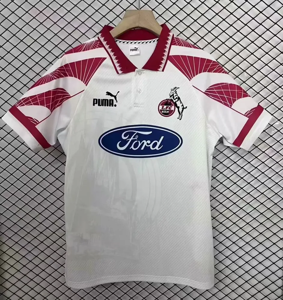1996/1997 Retro FC Köln Home Football Jersey   — main view