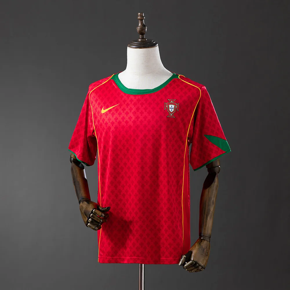 2004 Retro Portugal Home Football Shirt  — main view