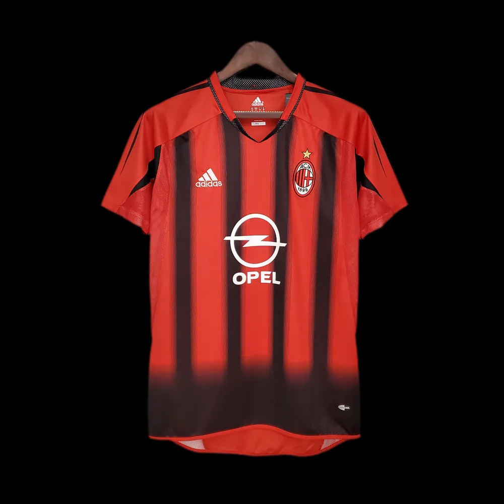 2004/2005 Retro AC Milan Camisa de Futebol Casa  — main view