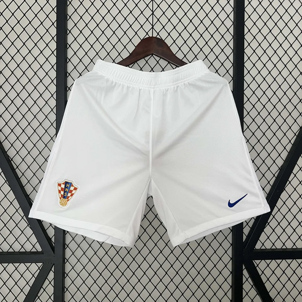 2024 Kroatien Nationalmannschaft Heim-Shorts AAA Fan-Qualität — main view