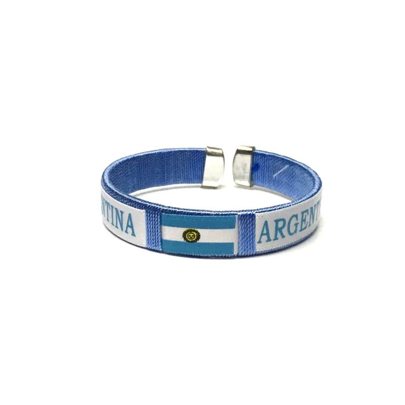 Argentina Fan Football Wristband — main view