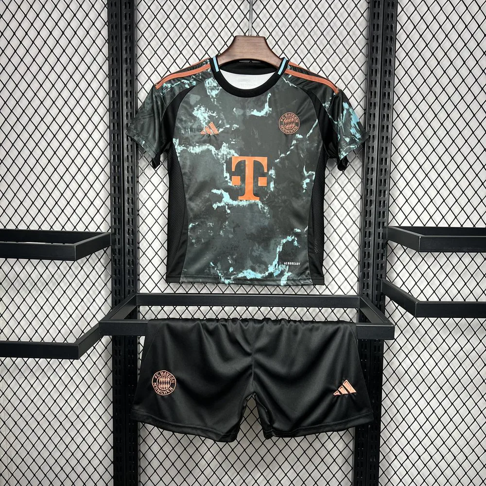 2024/2025 Bayern Munich Away Football Jersey  Kids Size — main view