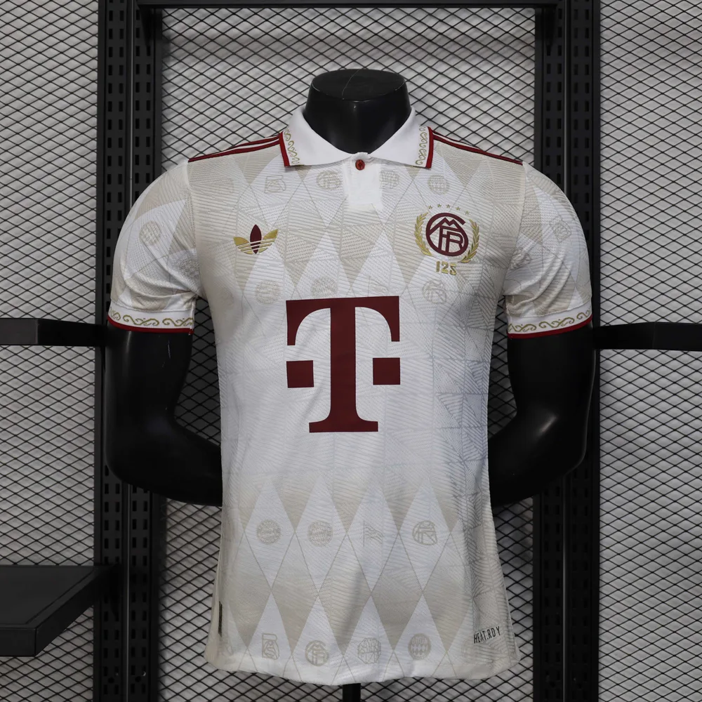 2025/2026 Player Version Bayern Munich 125th Anniversary Special Edition Football Jersey  — main view