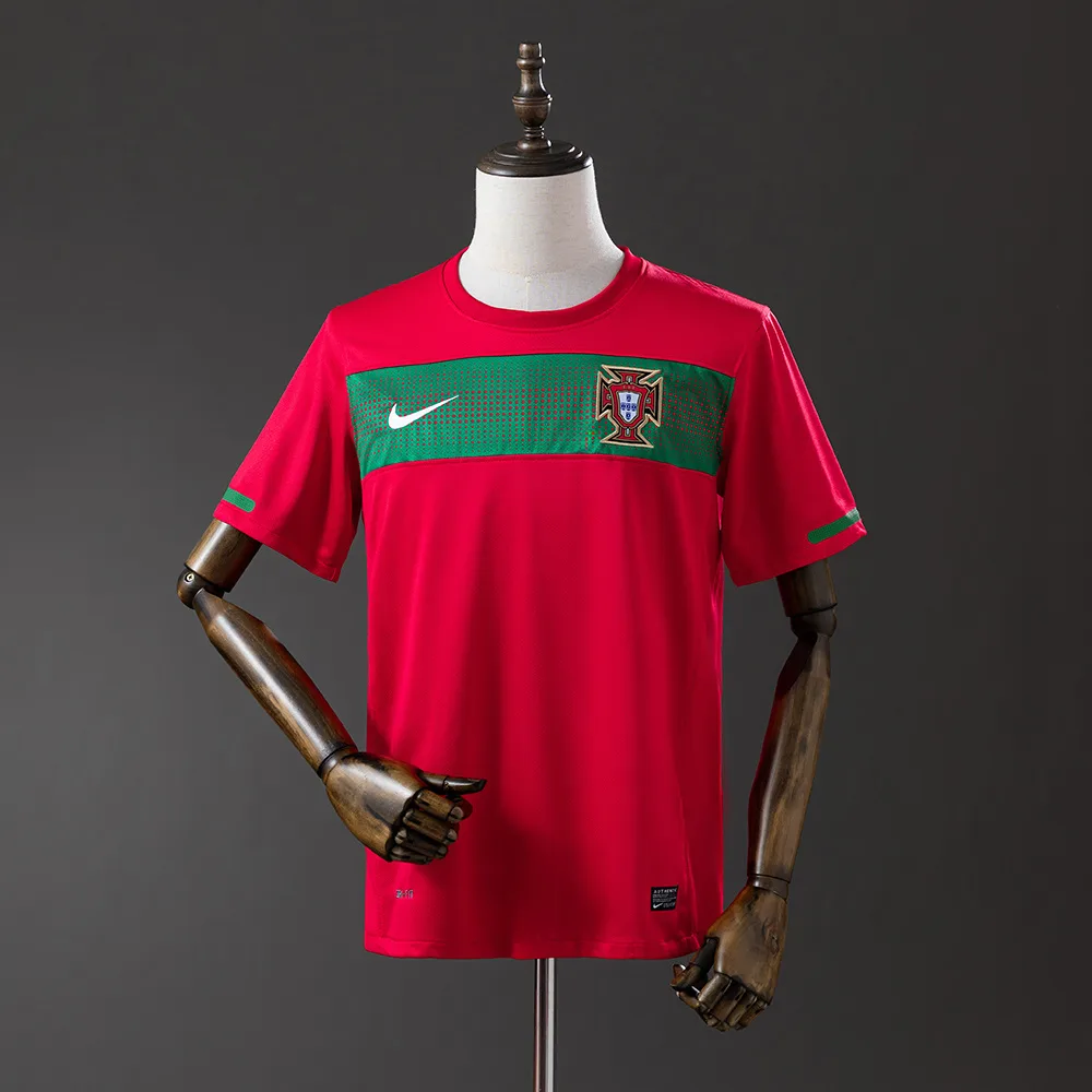 2010 Retro Portugal Home Football Shirt  — main view