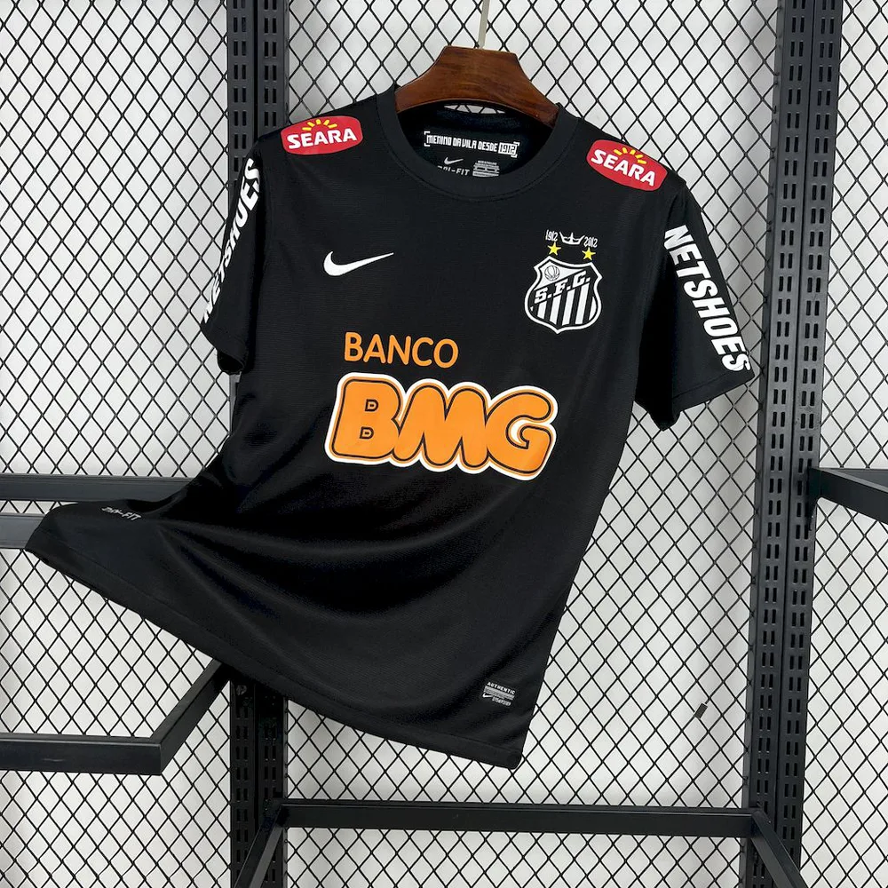2011/2012 Retro Santos Away Soccer Jersey  — main view