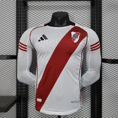 2025/2026 Manga Larga Versión Jugador River Plate Camiseta Local Fútbol  — main view