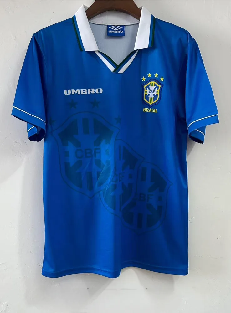 1994 Retro Brasilien Auswärts Fußballtrikot  — main view