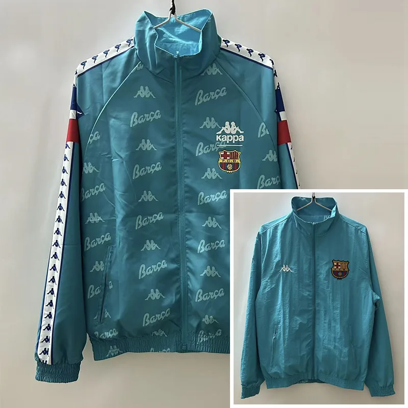 2025/2026 Barcelona Reversible Windbreaker Soccer Jersey  03 — main view