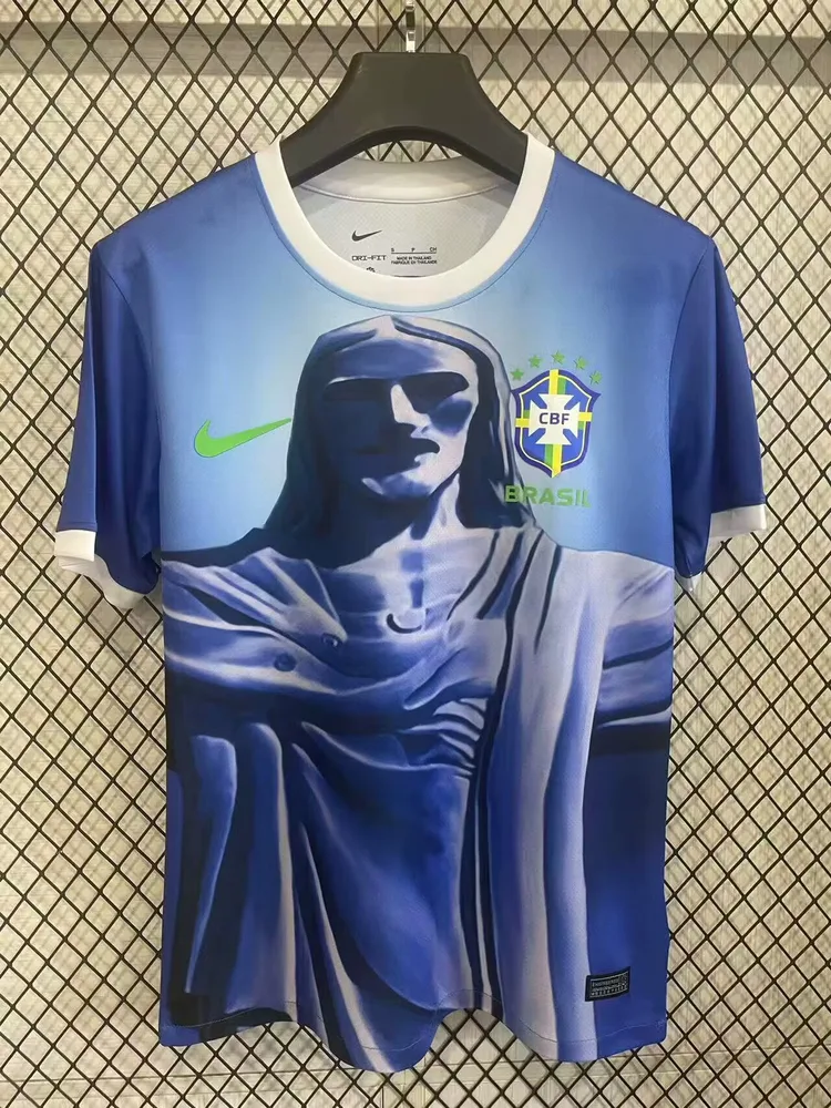 2025/2026 Brasilien Jesus Sonderausgabe Fußballtrikot  — main view