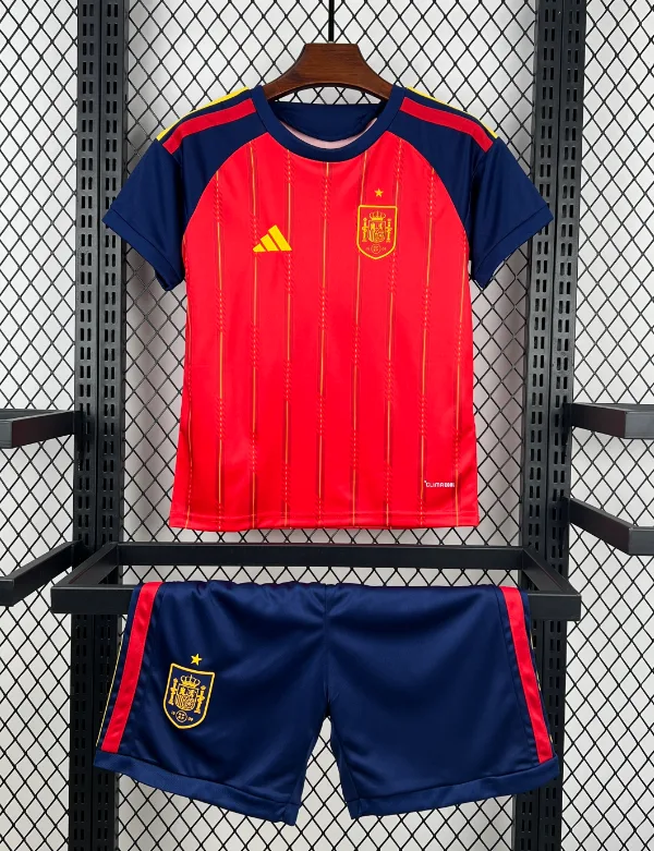2026 Spanien Heim-Fußballtrikot  Kindergröße — main view
