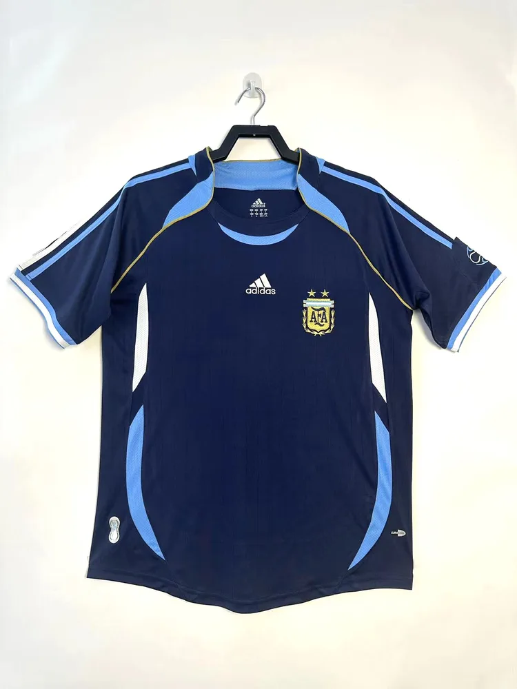 2006 Retro Argentina National Team Away Jersey  — main view