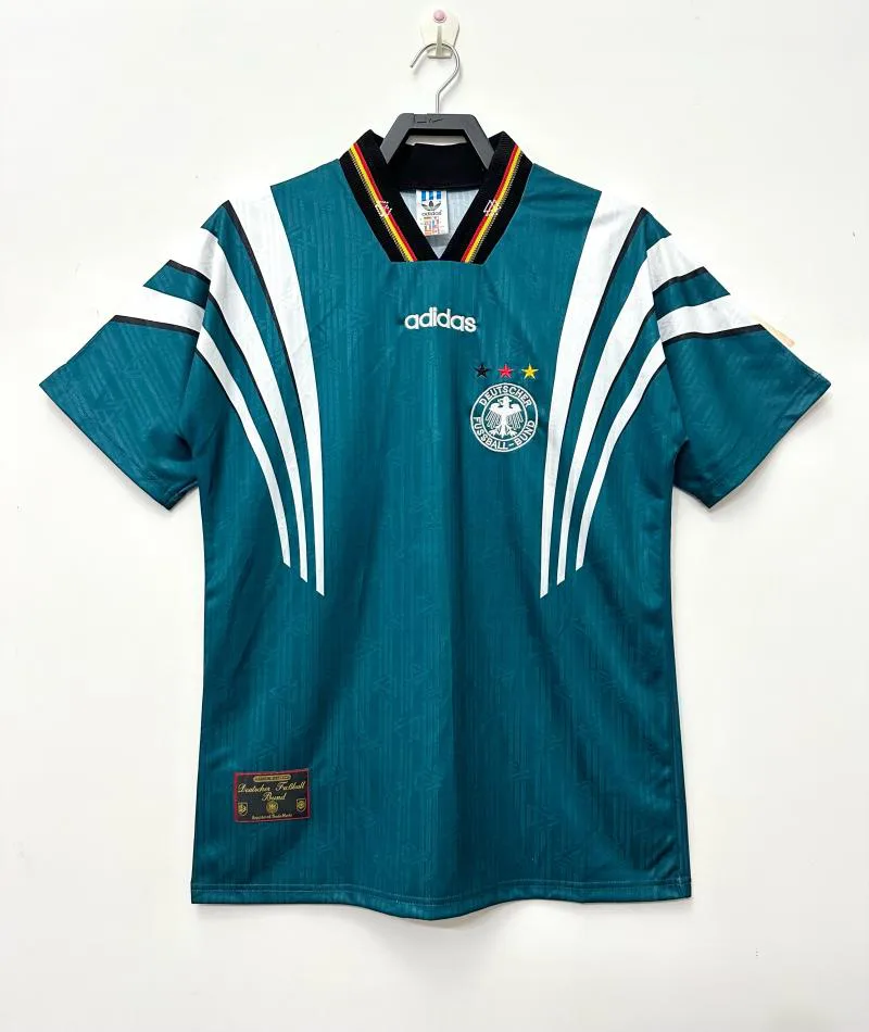 1996 Retro Soccer Jersey Germany Away — main view