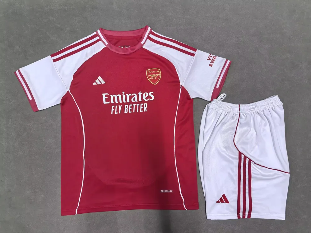 2025/2026 Arsenal Home Football Shirt  Kids Size — main view