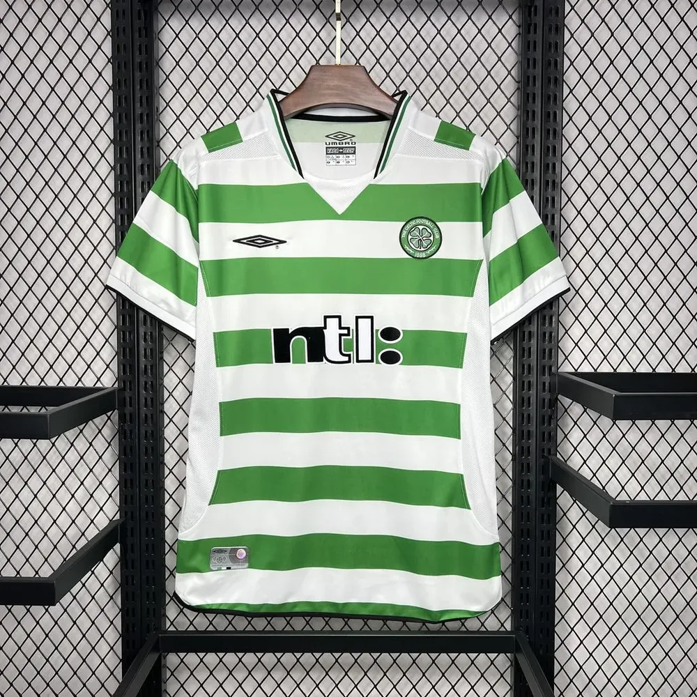 2001/2002 Retro Celtic Home Football Shirt  — main view
