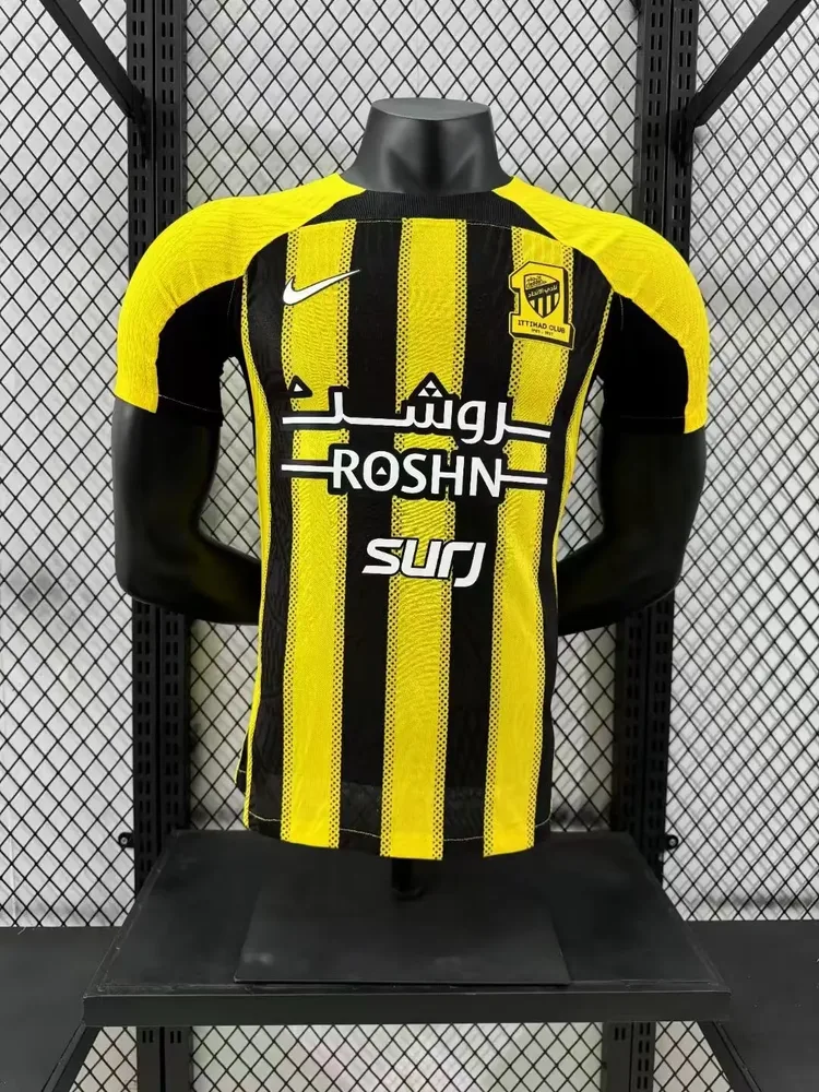 قميص كرة القدم المنزلي للاتحاد 2024/2025 نسخة اللاعب جودة تايلاندية — main view