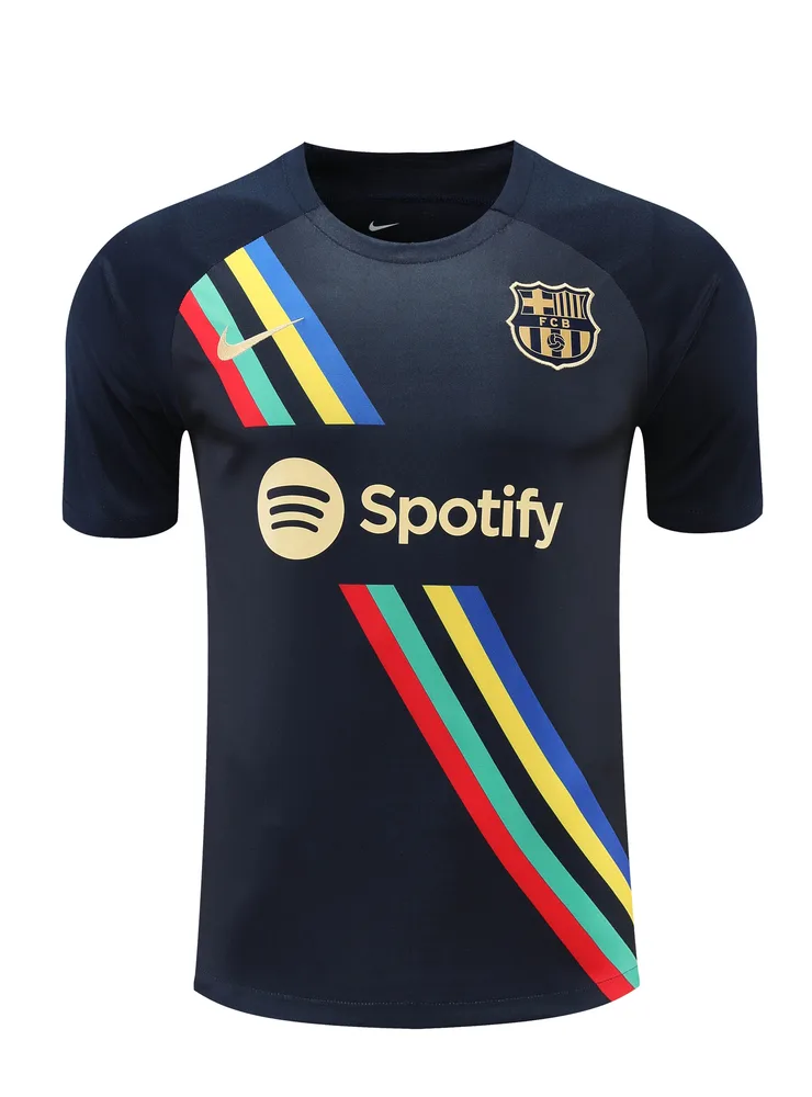 2022/2023 Barcelona Trikot Trainingsbekleidung Schwarz — main view
