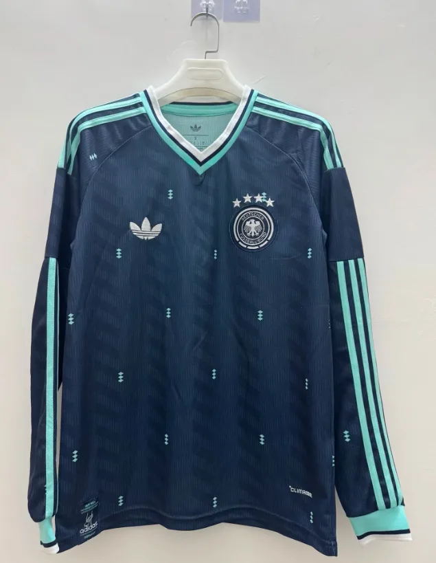 2026 Camiseta de Fútbol Manga Larga Visitante Alemania  — main view