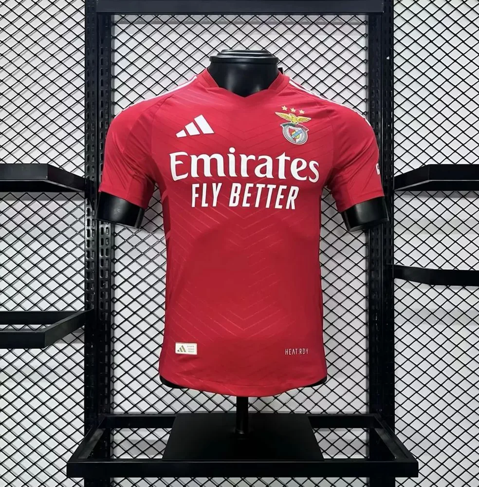 2024/2025 Spielerversion Benfica Heim-Fußballtrikot — main view