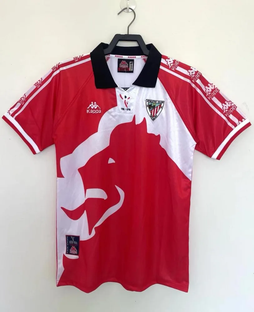 1997/1998 Retro Athletic Bilbao Home Football Shirt  — main view